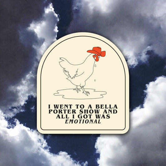 🐔 Emotional Chicken Sticker