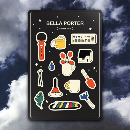 "Bella Porter Start Pack" Sticker Sheet